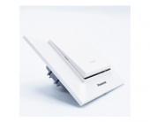 Intrerupator simplu cu led alb incastrat Arkedia Slim