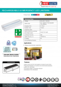 Lampa iluminat siguranta LED 4.5W HENRY