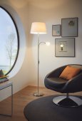 Lampadar 2 becuri E27+E14 95686 EGLO
