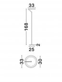 Lampadar LED 26W TILIA 9088142 NOVA LUCE