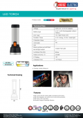 Lanterna reincarcabila led 1W TORRES-1 Horoz