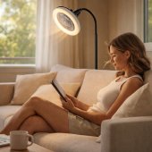Lampadar led 16W cu ventilator NOVILO 74031 Rabalux
