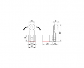 Limitator cursa cu rola IP65 LSME8104 TRACON
