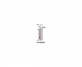 Limitator de cursa cu tampon conic 1 x NI LS15GD-B TRACON