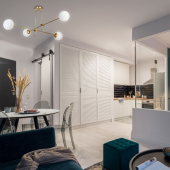 Lustra moderna 4 becuri E27 NURAY KL114008 Klausen