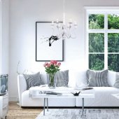 Lustra clasica 6 becuri E14 IMPRESS KL106007 Klausen