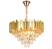 Lustra clasica 9 becuri E14 cristal 87240 Erste