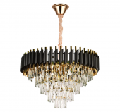 Lustra clasica 9 becuri E14 cristal 87242 Erste