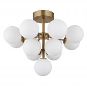 Lustra moderna 13 becuri G9 GRAPPY 56143-13GD Globo