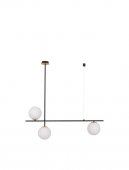 Lustra moderna 3 becuri G9 GIT 9009295 NOVA LUCE