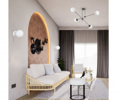Lustra moderna 4 becuri E27 NURAY KL114007 Klausen