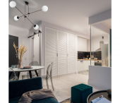 Lustra moderna 4 becuri E27 NURAY KL114007 Klausen