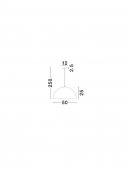 Pendul 1 bec E27 STARLA 9002682 Nova Luce