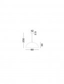 Pendul 1 bec E27 STARLA 9002684 Nova Luce