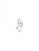 Pendul 1 bec led 6W NOSTOS 9030542 Nova Luce