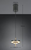 Pendul modern led 10W dimabil KEATON 340210180 Trio