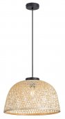 Pendul vintage 1 bec E27 Rattan 72025 Rabalux