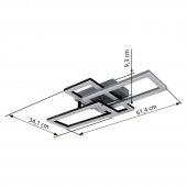 Plafoniera led 20W SAPENA 67328-24O Globo