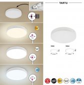 Plafoniera LED 24W IP44 TARTU 7894 RABALUX