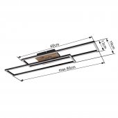 Plafoniera led 30W DAKARI 67208-30 Globo