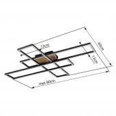 Plafoniera led 40W DAKARI 67208-40 Globo