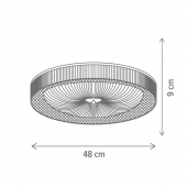 Plafoniera led 72W CCT SPLENDID KL151134 Klausen