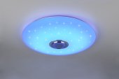 Plafoniera led RGB si difuzor 33W MUSICA R69031901 Trio