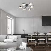 Plafoniera/Lustra moderna led 6 becuri 24W MADI 71063 Rabalux
