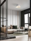 Plafoniera moderna 1 bec E27 OPSI 9695298 NOVA LUCE