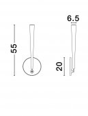 Plafoniera moderna led 14W EKEI 9695108 NOVA LUCE