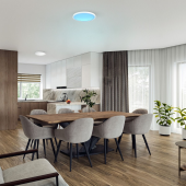 Plafoniera moderna LED 24W RGB NEBULA KL151083 Klausen