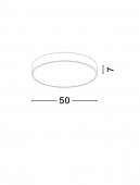 Plafoniera moderna led 30W HADON 9001533 Nova Luce