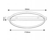 Plafoniera moderna led 45W BELIZA 71344 Rabalux