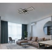 Plafoniera moderna smart led 40W Gabriel 67227-40NBSH Globo