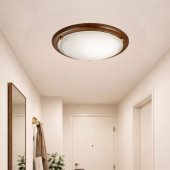 Plafoniera rustica lemn 2 becuri E27 Ufo 5427 Rabalux