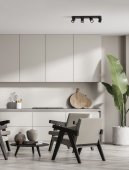 Plafoniera/Spot 4 becuri GU10 COSMINA 9011350 Nova Luce