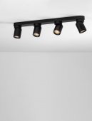 Plafoniera/Spot 4 becuri GU10 COSMINA 9011350 Nova Luce