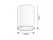 Plafoniera/Spot exterior GU10 ZOMBAR 7819 Rabalux