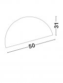 Plafoniera vintage 1 bec E27 GEA 9695308 NOVA LUCE