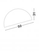 Plafoniera vintage 1 bec E27 GEA 9695310 NOVA LUCE