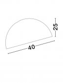Plafoniera vintage 1 bec E27 GEA 9695313 NOVA LUCE
