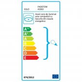 Plafoniera vintage 1 bec E27 PADSTOW 43363 Eglo