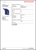 Priza incastrata schuko 2P+E 16A IP54 570.2062 SCAME