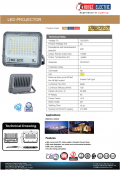 Proiector exterior led 50W 6400K IP65 MARGAY-50S Horoz