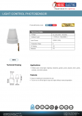 Senzor crepuscular aplicat 10A 230V FLEX