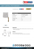 Senzor crepuscular aplicat 25A 230V LUXOR-25
