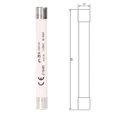 Siguranta fuzibila cilindrica 10x85mm 32A DC 15PV032A ELMARK