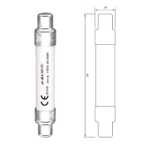 Siguranta fuzibila cilindrica 14x85mm 45A DC 15PV45A ELMARK