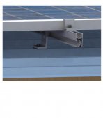 Sistem fixare 4 panouri fotovoltaice acoperis inclinat tabla dreapta