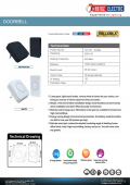 Sonerie wireless 36 melodii 230V AC ROLLAND-AWAC